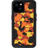 Orange Camo iPhone 15 Plus Waterproof Case